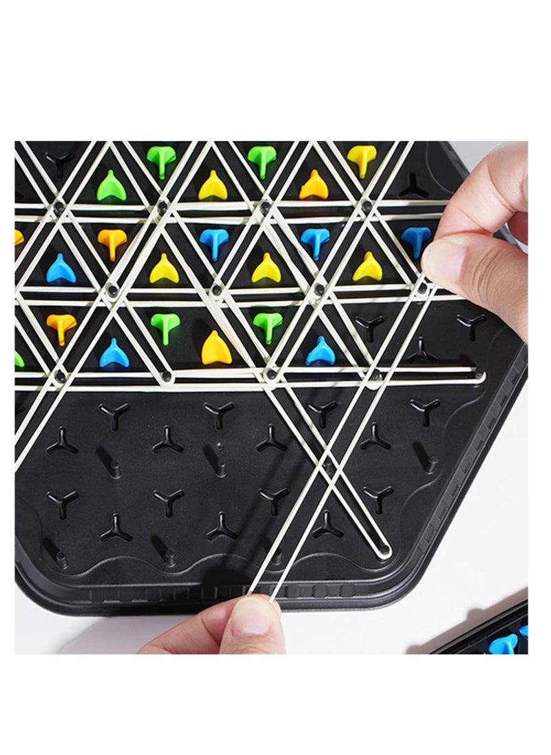 Generic - Triangles and Chains Chess Game, Triangles Chess Game, Trigger Game with Masters, Geometric Chess Game, Logical Knots Game, Triangles Game, Geometric Chains Game - Image 1