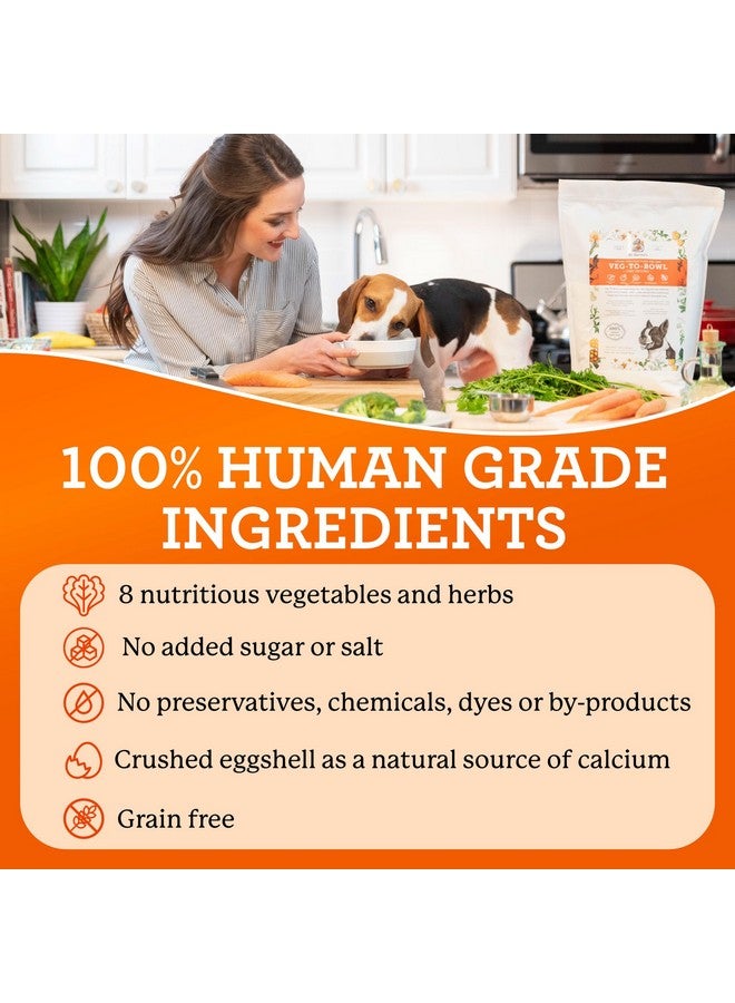 دي آر. هارفي طعام كلاب دكتور هارفي النباتي المطحون الناعم، مزيج أساسي مجفف مناسب للبشر، خالي من الحبوب، مناسب للكلاب الصغيرة، حجم تجريبي (6.5 أونصة) - Image 3