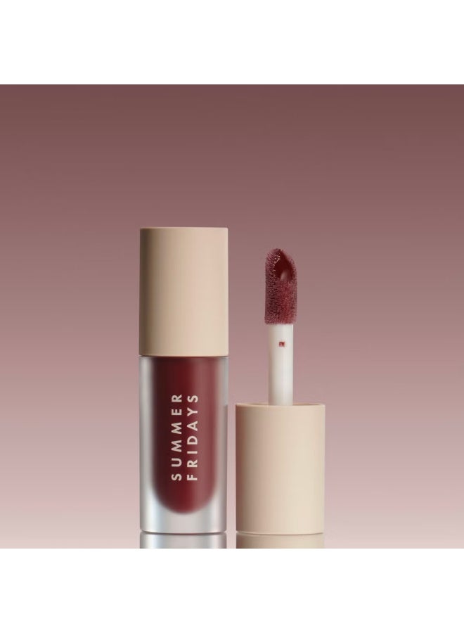 SUMMER FRIDAYS Dream Lip Oil - Rosewood Nights - Image 1