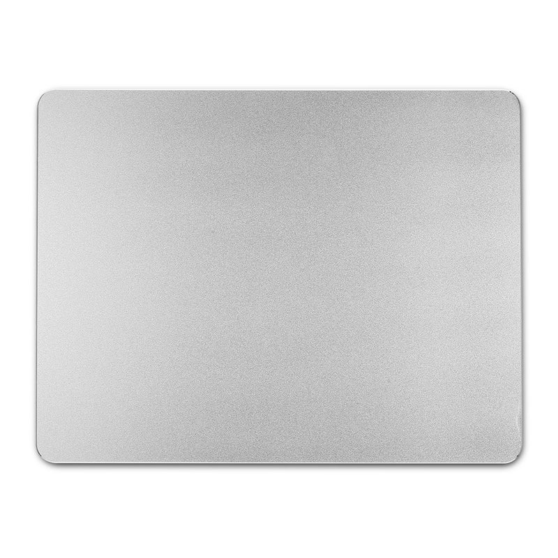 Metal Pad Aluminum Alloy Mat Ultra-thin Anti-slip Wear-resistant Scratch-resistant Pad Silver 230*180mm - Image 1