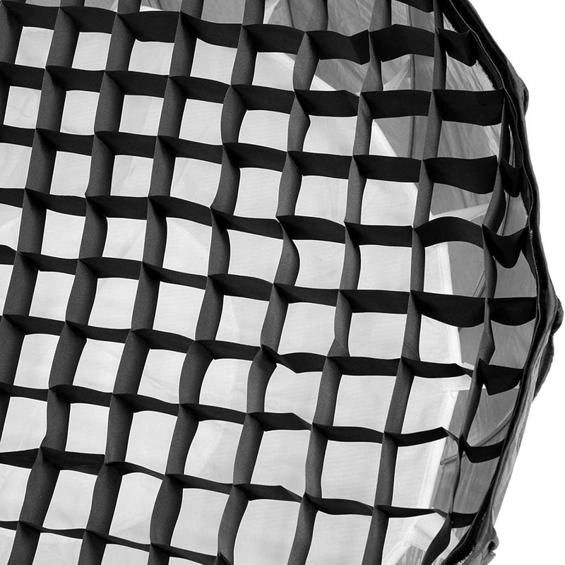 SHOPEE معدل ضوء شبكي ناعم على شكل ثماني الأضلاع 65 سم لصندوق مظلة قابل للطي لصندوق الضوء الفوتوغرافي (65 سم شبكة) - Image 3