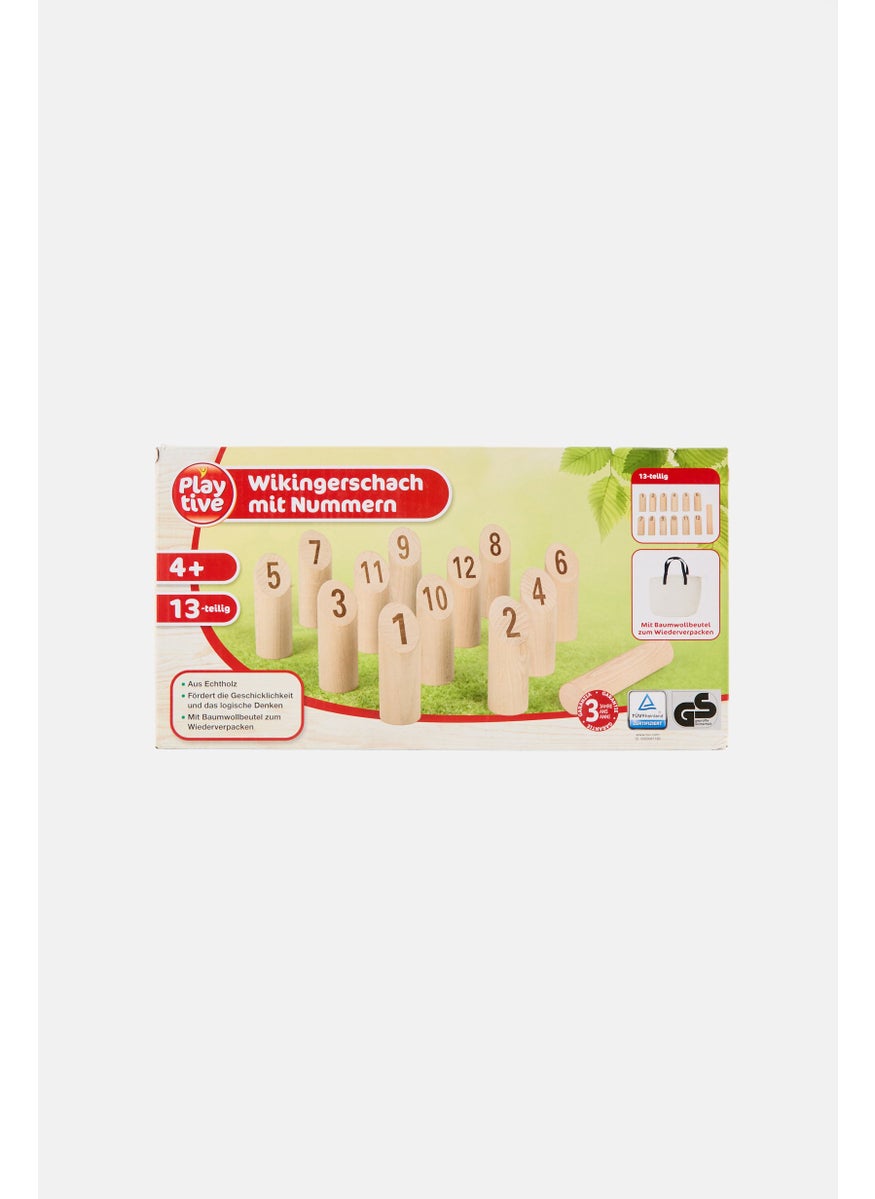 Playtive Junior Viking Chess  Numbers With Bag For Repackaging  - Image 1