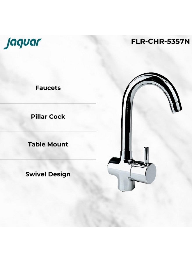 jaquar Jaquar FLR-CHR-5357N Florentine Swan Neck Pillar Cock  - Image 2
