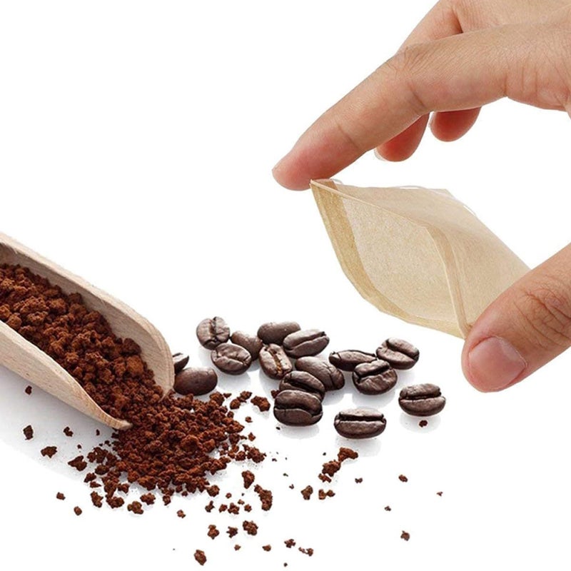100 Disposable Cotton Tea Filter Bags Drawstring 8x10cm For Loose Leaf Tea And Spices - Image 5
