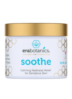 Era Organics Era Organics Cream Redness Relief Moisturizer- Soothing Redness Relief for Face with Manuka Honey, MSM, Chamomile - Calming Moisturizer for Face - Redness Face Cream Made in USA  - Image 1