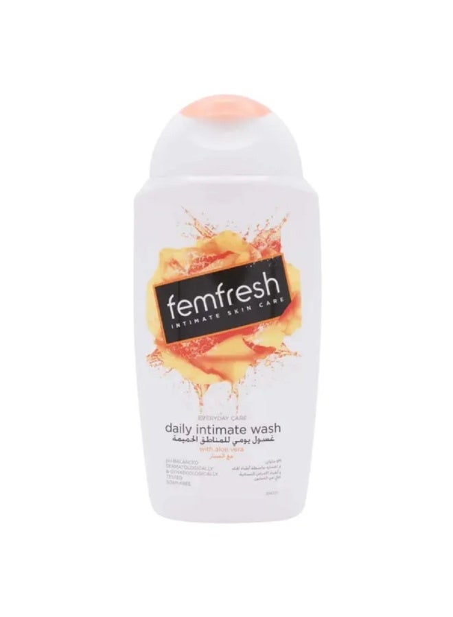 Femfresh Intimate Daily Wash – Gentle pH-Balanced Soothing Formula – 250ml Feminine Hygiene
