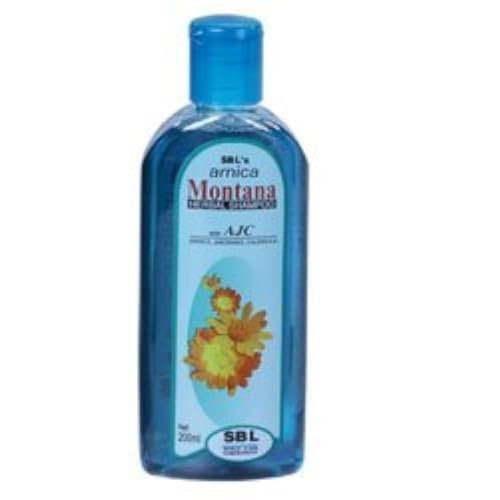SBL Homoeopathy Arnica Montana Shampoo 200ml - Fortified with Thuja Jaborandi and Calendula Extracts - Soft and Healthy Hair - Image 2