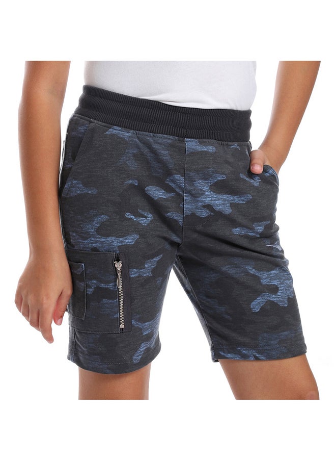DIADORA Printed Cotton Shorts for Boys  - Image 4