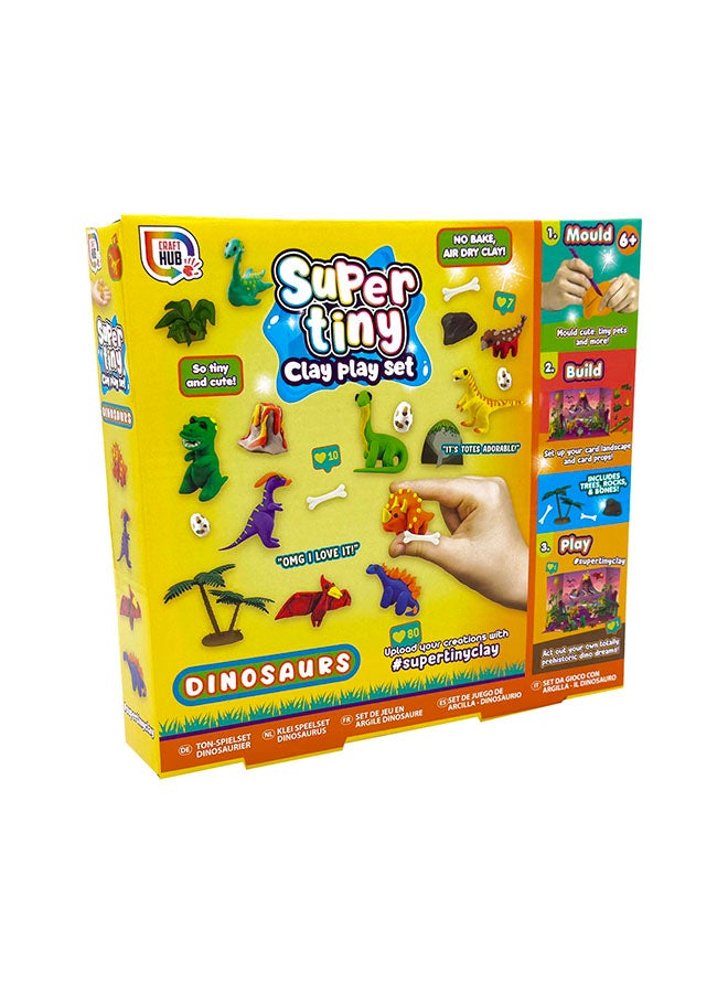 RMS Tiny Clay Play Set Dinosaur & Set Pet – Fun Kids Toy, Interactive Playtime & Gift Item - Image 2