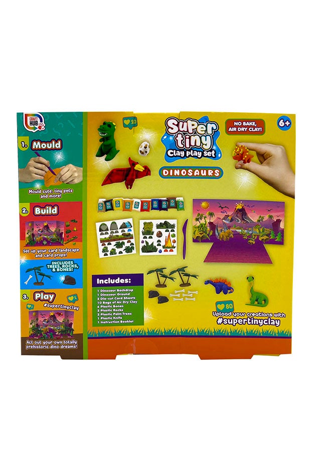 RMS Tiny Clay Play Set Dinosaur & Set Pet – Fun Kids Toy, Interactive Playtime & Gift Item - Image 3