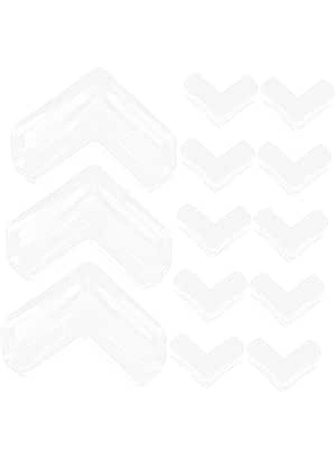 16pcs Corner Bumpers Adhesive Thickened Furniture Corner Protectors Childproof Safety for Tables Chairs Cabinets - Image 1