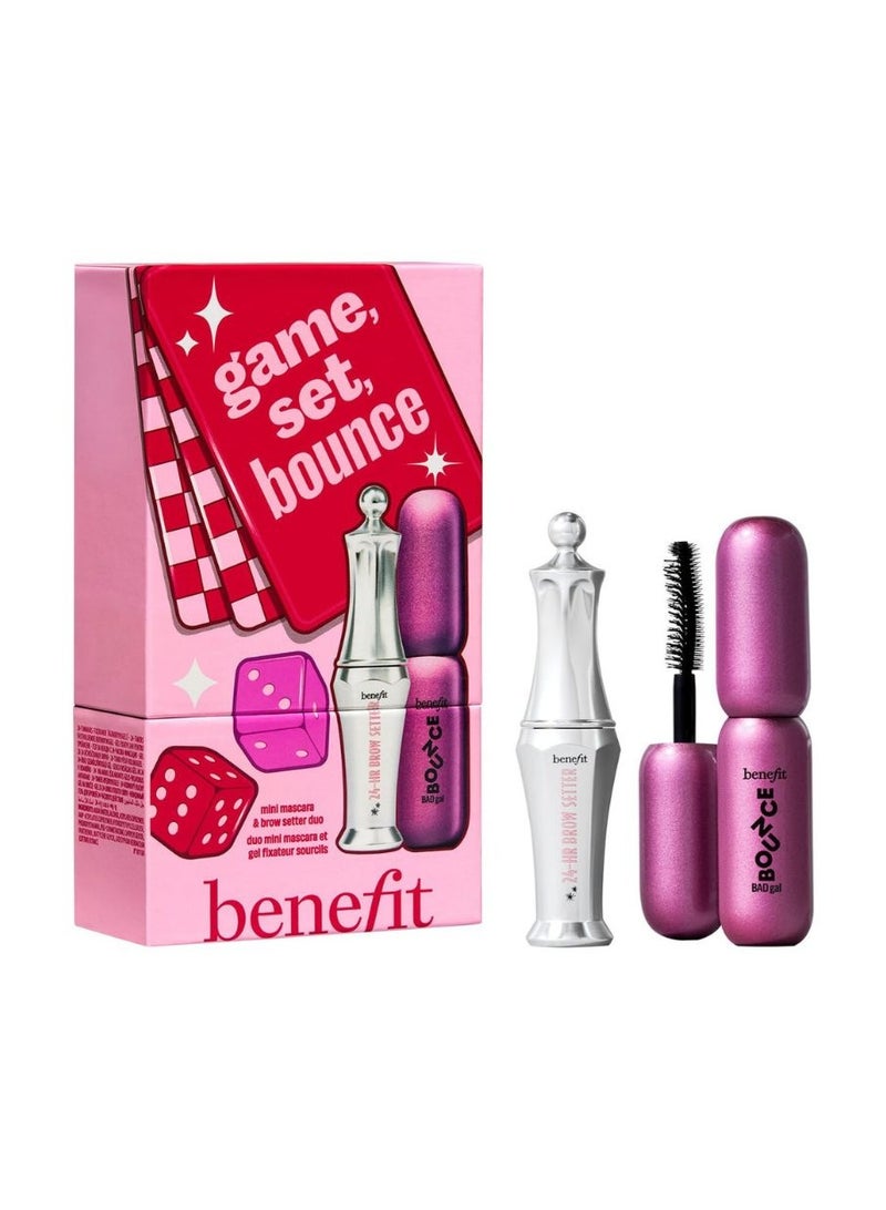 Benefit Cosmetics Game, Set, Bounce – Volumizing & Curl-Boosting Mascara, Long-Lasting Lash Lift - Image 1