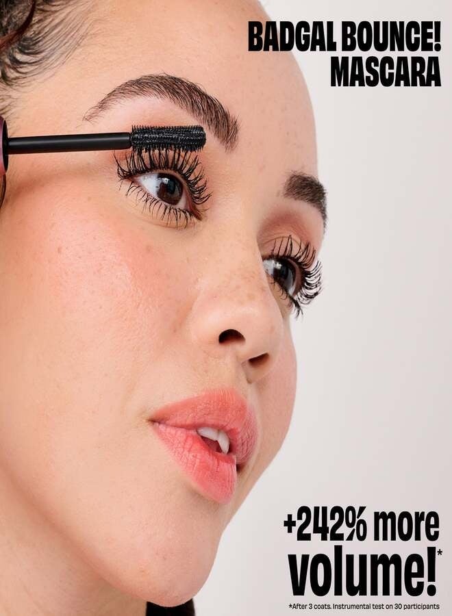 Benefit Cosmetics Game, Set, Bounce – Volumizing & Curl-Boosting Mascara, Long-Lasting Lash Lift - Image 3