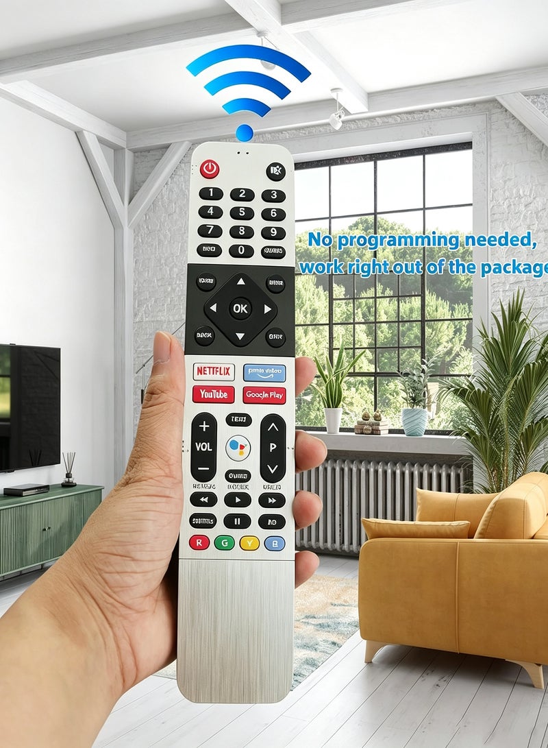 سكاي ورث وحدة تحكم عن بعد بديلة لشاشة Skyworth الذكية، شاشة LCD الذكية من SKYWORTH، LED، مناسبة للعديد من موديلات شاشات Skyworth الذكية - Image 2
