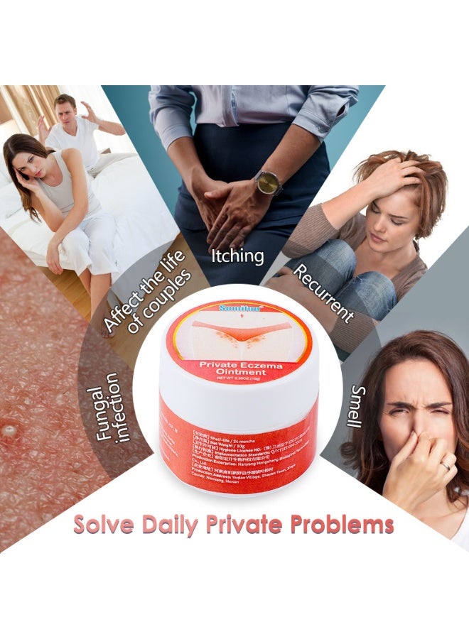 سوميفون مرهم خاص للإكزيما لتخفيف الحكة، إزالة الروائح، وتخفيف موضعي - Image 3