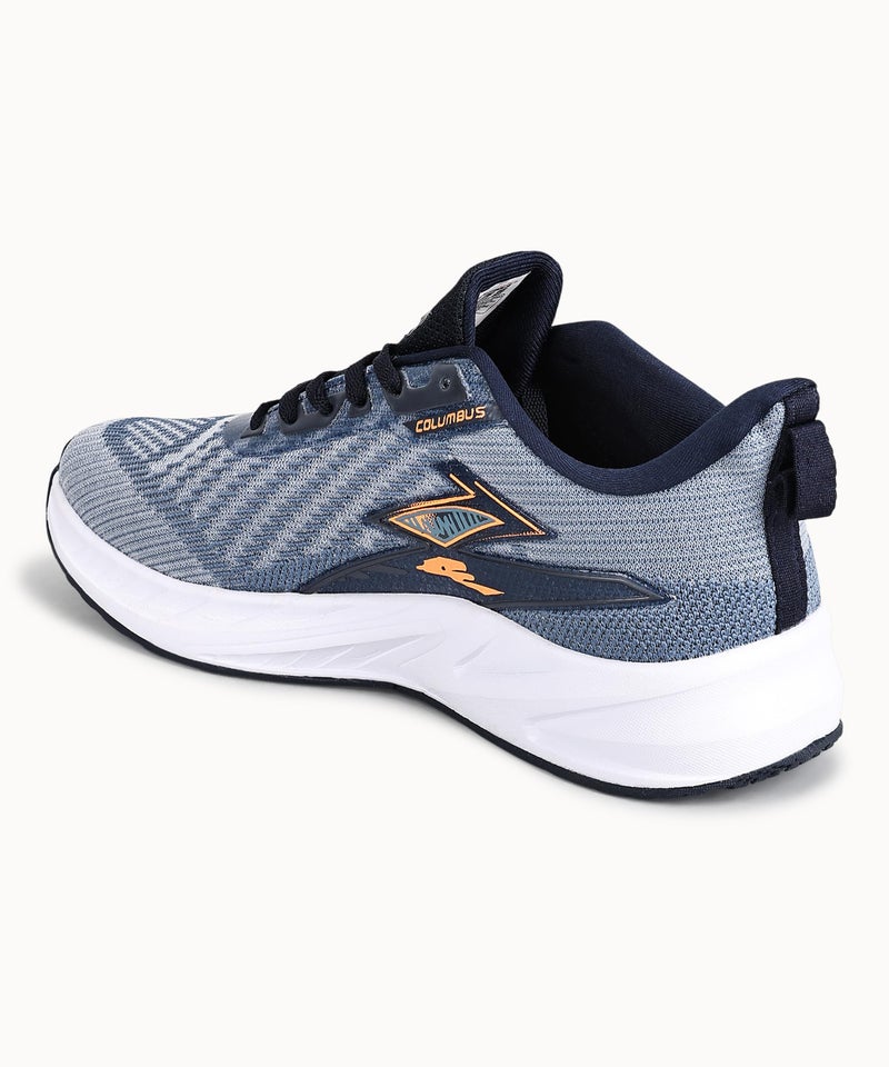 Columbus Recon Sports Shoes - Running Shoes|Walking Shoes| Training & Gym Shoe | Outdoors Shoe for Men (Slate & Blue), UK 6 - Image 5