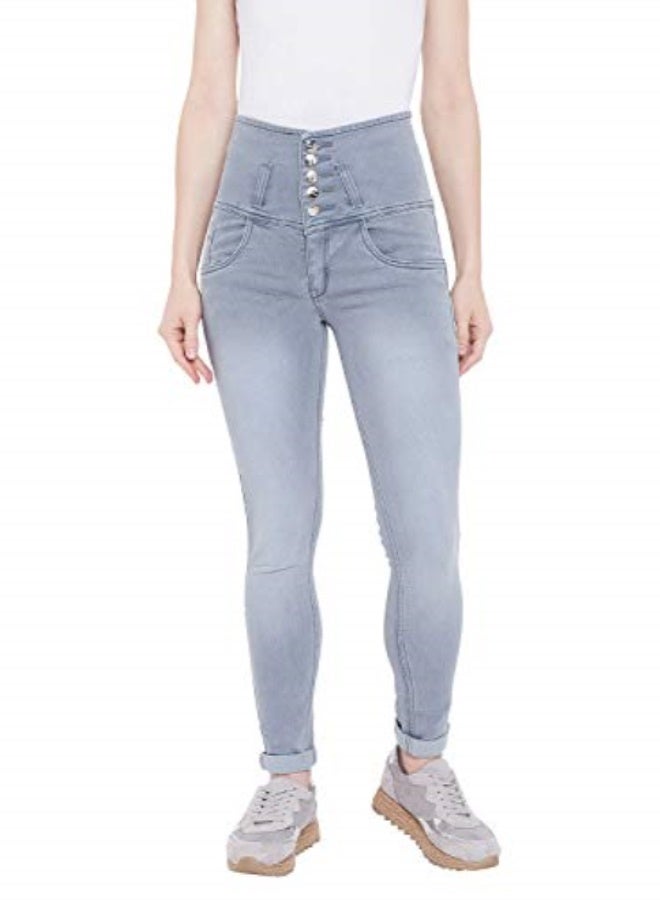 Nifty Women's Stretch Fit High Rise Jeans - Image 1