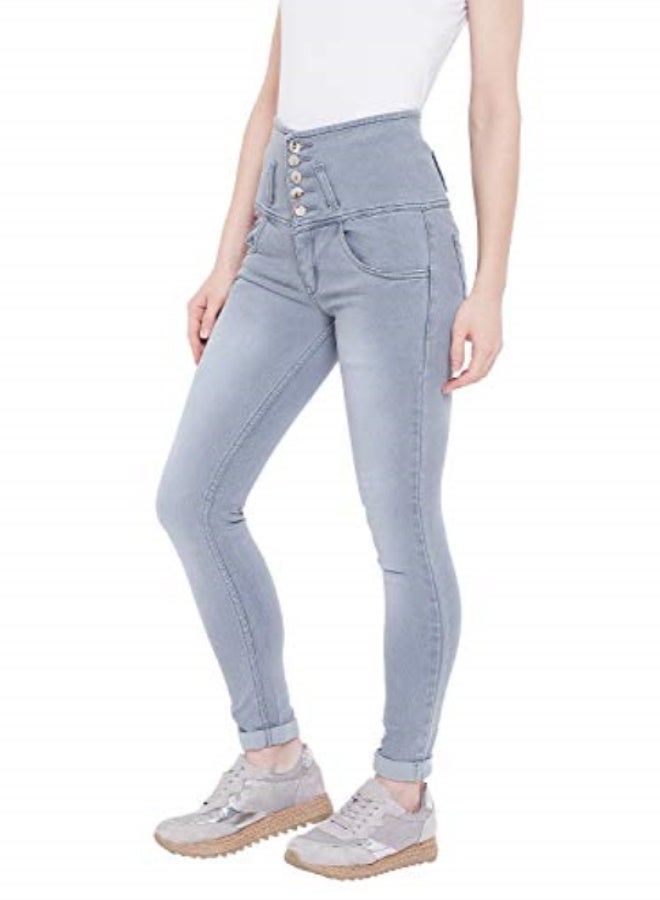 Nifty Women's Stretch Fit High Rise Jeans - Image 3