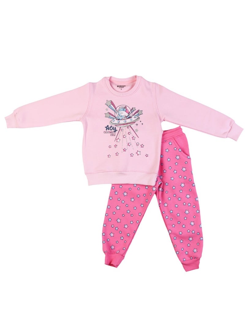 Zercon Winter Pajama Set for Girls - 2221 - Image 1
