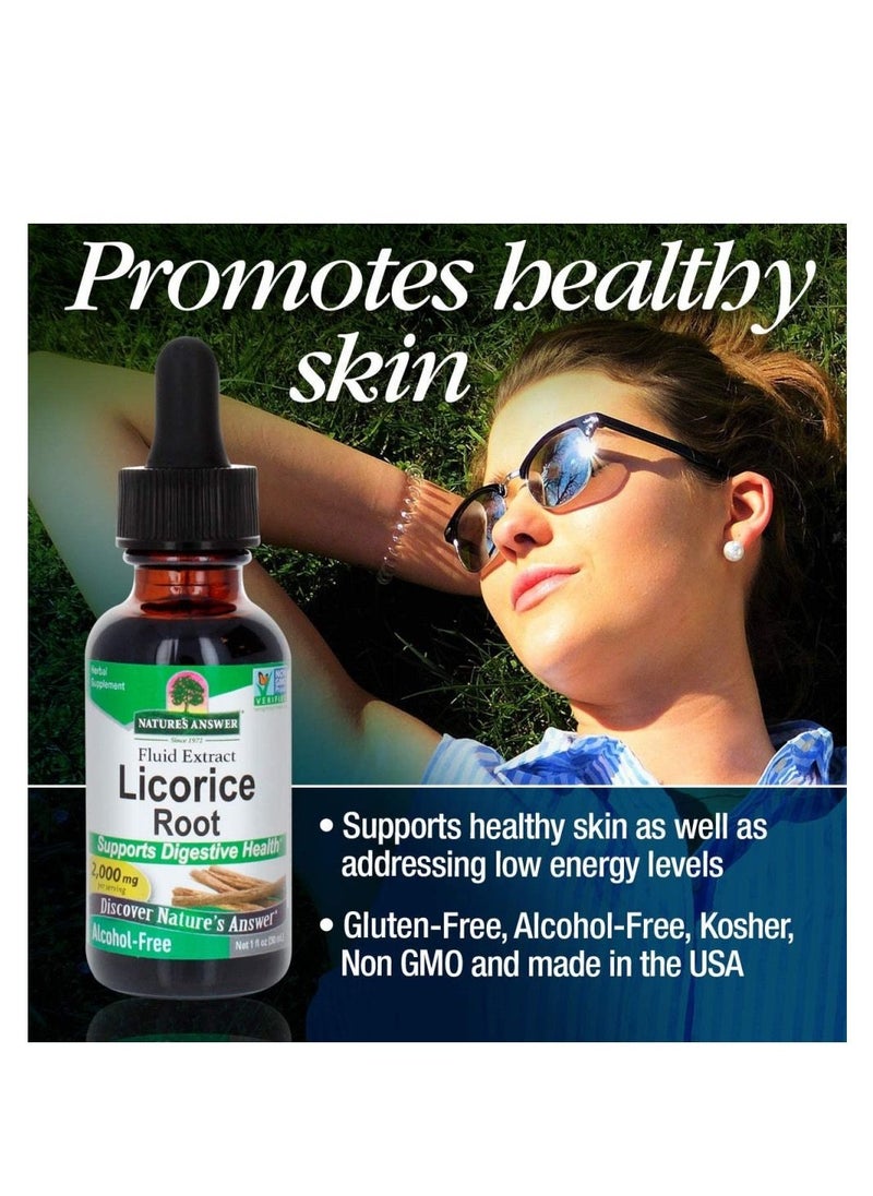 NATURE'S ANSWER - Nature's Answer Licorice Root Calms Facial Oil 30ml - Image 1
