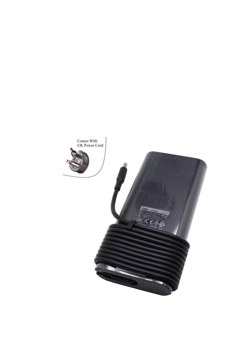 Terabyte محول طاقة ديل الأصلي 19.5 فولت 6.67 أمبير 130 واط لجهاز لابتوب ديل بريسجن 15 5510 5520 متوافق مع رقم القطعة: 6TTY6 V363H مع كابل طاقة بريطاني مجاني - Image 3