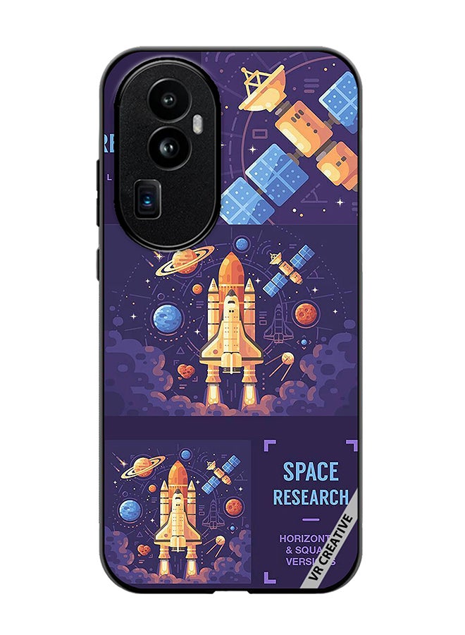 VR CREATIVE Protective Case Cover For Oppo Reno 10 Pro Plus Space Research Design Multicolour - Image 1