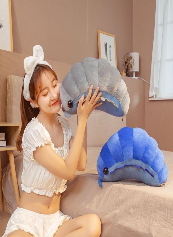 NatureMan 15.7inch Likelike Insect Plush Toys Pill Bug Stuffed Soft Animals Pillow Back Cushion Cute Insect Doll Kids Toys Girls Boys Gift -Grey - Image 3