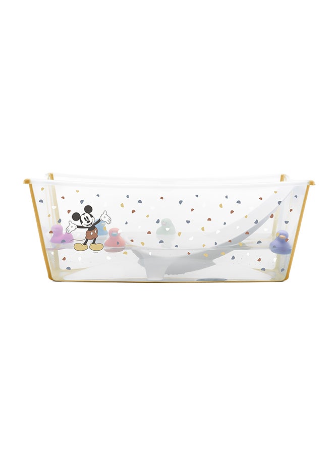 STOKKE حوض الاستحمام المرن Mickey Celebration بالإضافة إلى دعم مجاني لحديثي الولادة  - Image 4