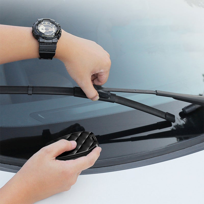 🚗 منظف مساحات سيارة مصنوع من مواد ABS متينة ومضغوط لتخزين سهل - Image 2
