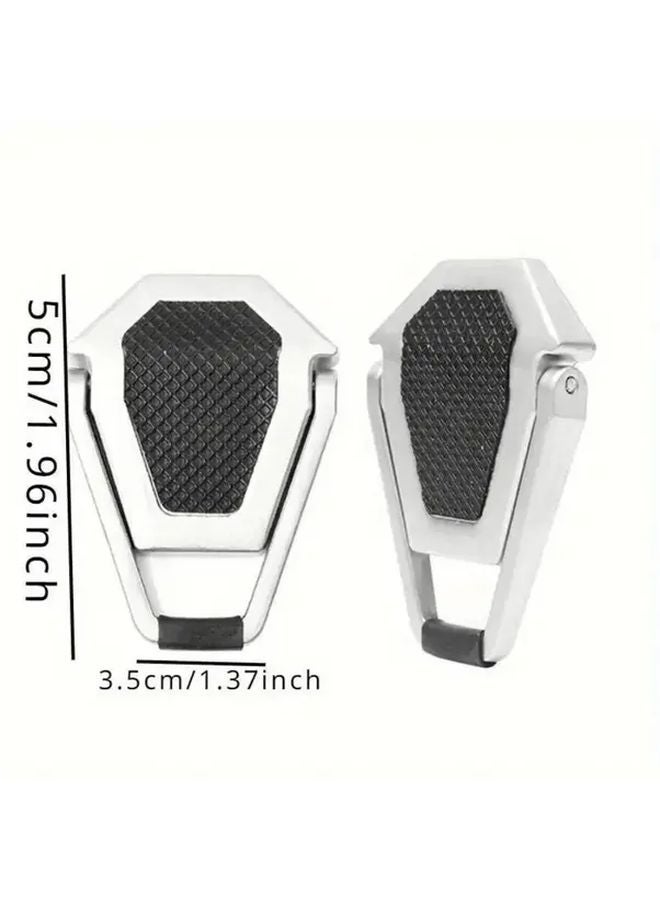 Silvery Portable Adjustable Ergonomic Laptop Stand With Cooling System For 12 20 Inch Laptops - Image 3