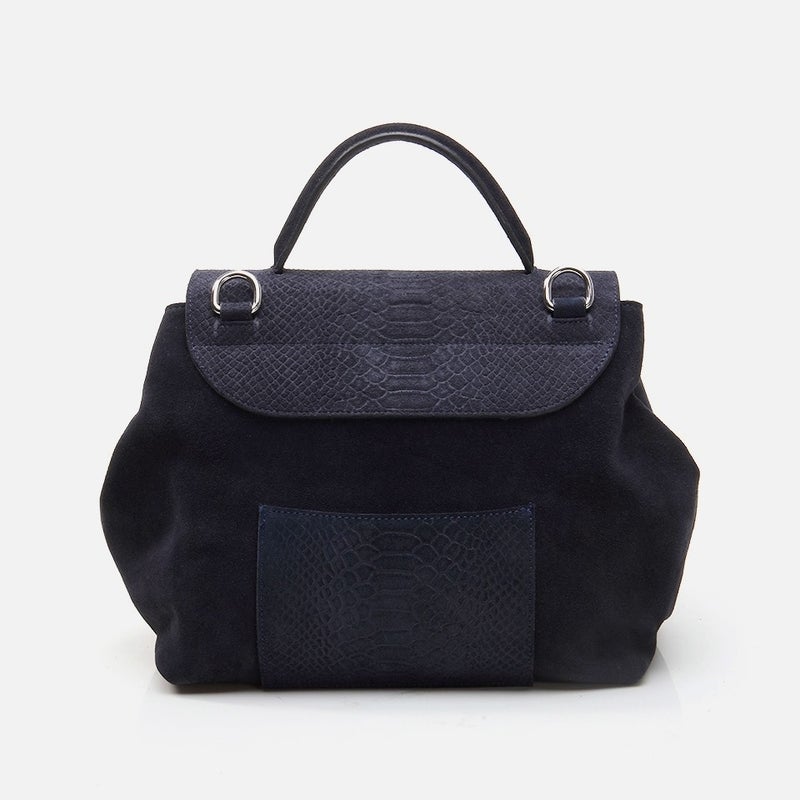 Hotiç 03CAH279880A680 GENUINE Leather Navy Blue Women's Bag  - Image 4