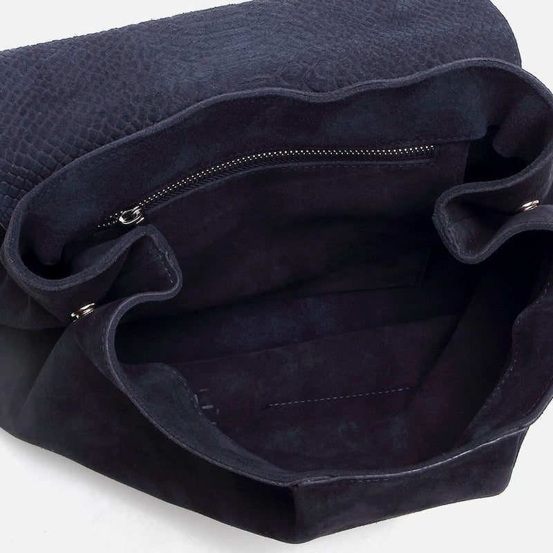 Hotiç 03CAH279880A680 GENUINE Leather Navy Blue Women's Bag  - Image 5