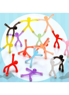 Jerify 30 Pcs Humanoid Magnetic Toys Colorful Fidget Toys For Adults Hobbies Crafts Science Cute Novelty Man Fridge Magnets Men Refrigerator Magnets For Refrigerator, Door, Office Fun (Funny Style)  - Image 4