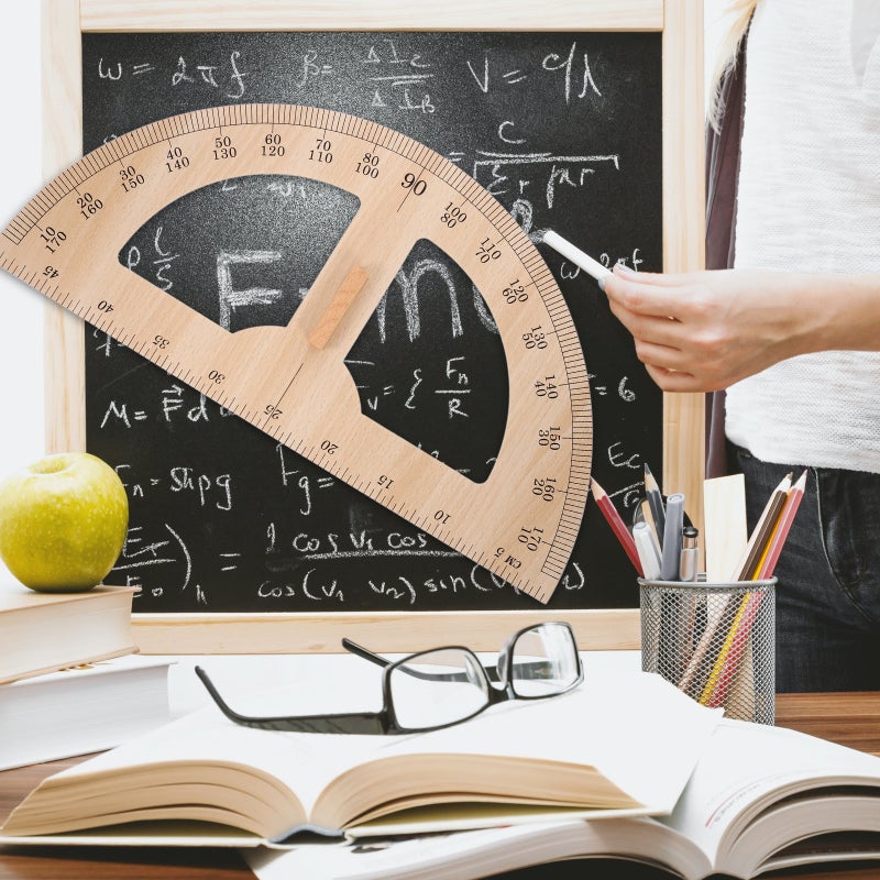 🔧 مسطرة تعليمية للدروس الهندسية بأداة مع مقبض مريح - Image 4