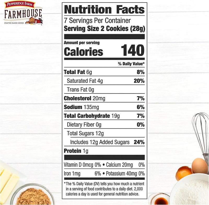 Pepperidge Farm Farmhouse Thin & Crispy Milk Chocolate Chip Cookies - Image 4