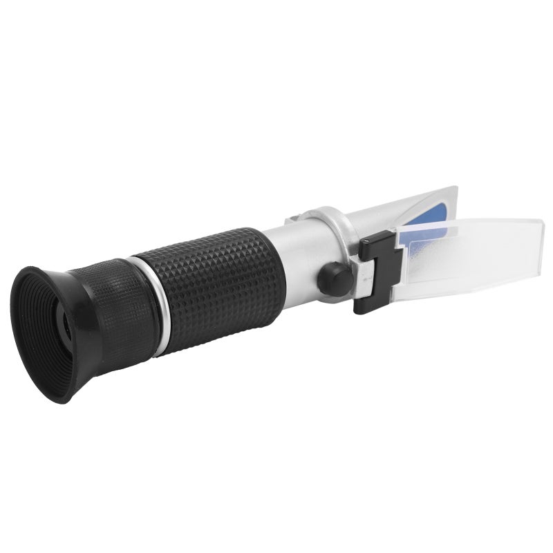 Brix Refractometer 28-62% Aluminum Alloy Handheld Sugar Tester - High-Definition Eyepieces Imported Prism for Syrup Food Honey - Image 4