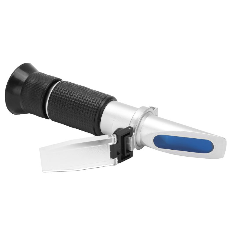 Brix Refractometer 28-62% Aluminum Alloy Handheld Sugar Tester - High-Definition Eyepieces Imported Prism for Syrup Food Honey - Image 3
