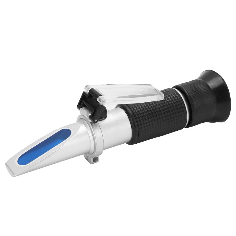 Brix Refractometer 28-62% Aluminum Alloy Handheld Sugar Tester - High-Definition Eyepieces Imported Prism for Syrup Food Honey - Image 2