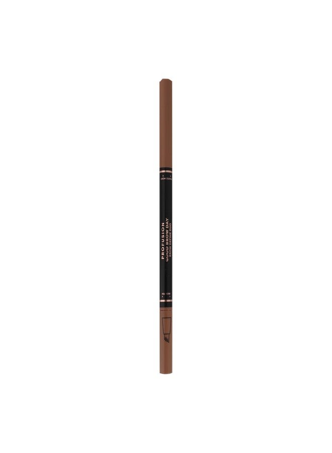 Profusion Cosmetics Good Brow Define Duo with Precision Pen and Pomade Pencil for Eye Catching Brows, Unlock Your Brow Potential with Long Wearing Makeup Kit (Taupe) - Image 1