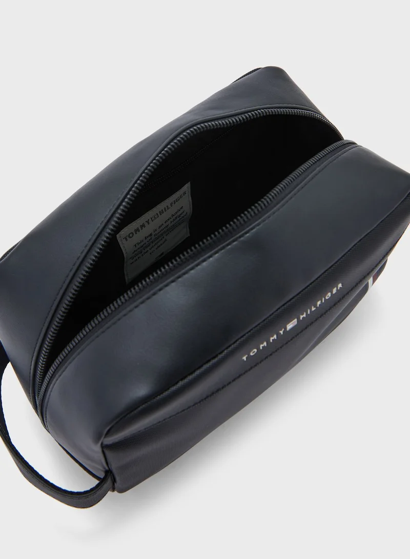 TOMMY HILFIGER Logo Toiletry Bag
