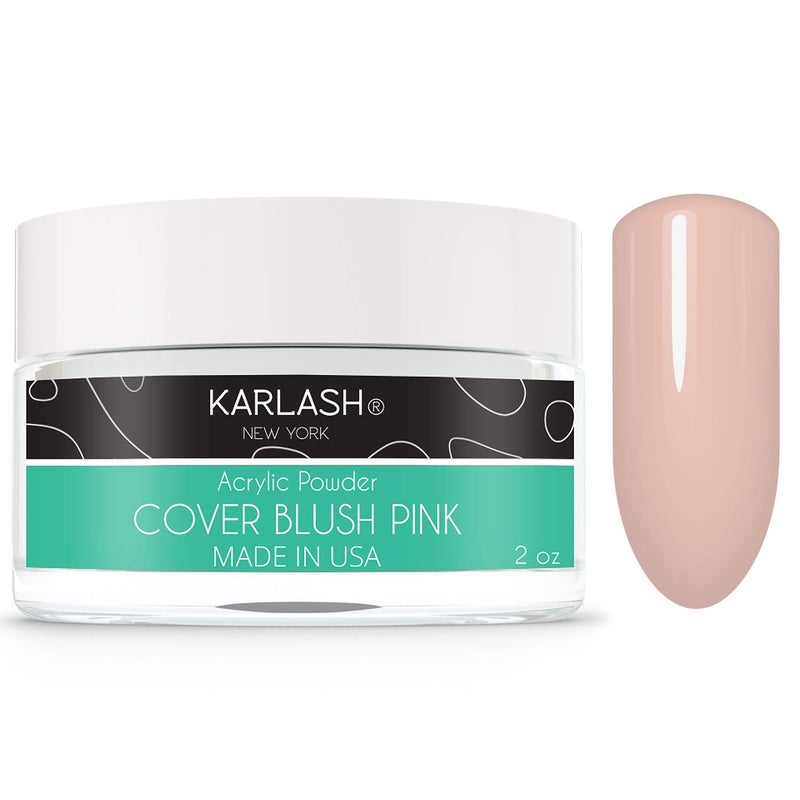 Karlash Professional Acrylic Powder 2 oz Cover Blush Pink 2 oz - Image 3