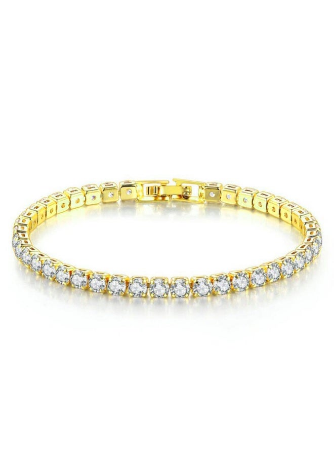 Hip Hop Zircon Bracelet Zircon Anklet Simple Bracelet 