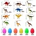XIPEGPA 18Set Dinosaur Eggs with Mini Dinosaur Figures Goodie Bag Stuffers Easter Eggs and Birthday Party - Image 4