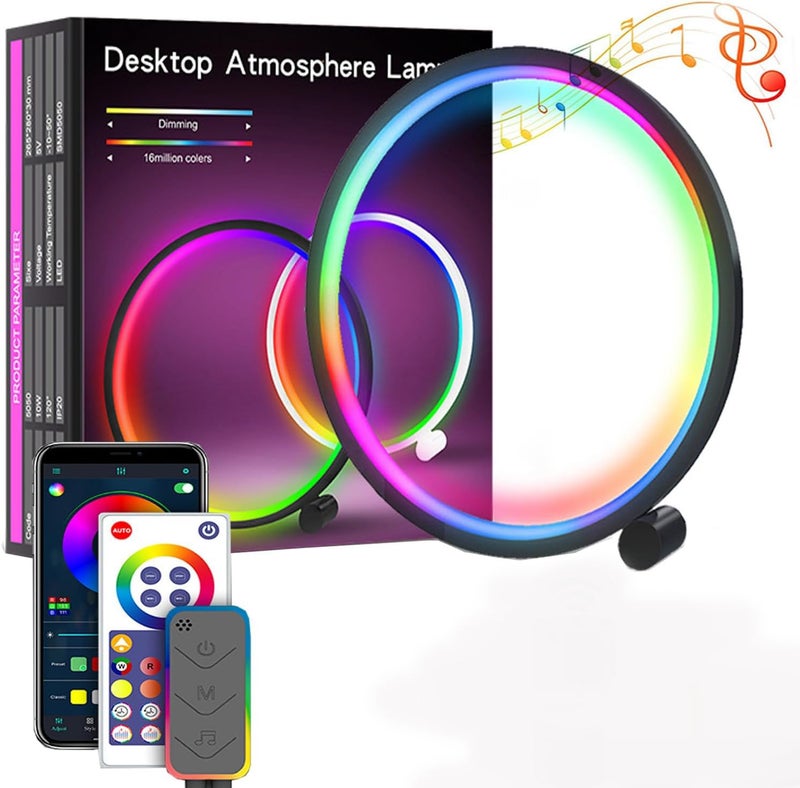 Arcanine مصباح أرضي LED أركانين RGBIC حديث مصباح قائم مع تحكم عبر التطبيق ومزامنة الموسيقى ووضع DIY تغيير الألوان إضاءة مزاج ذكية لغرفة المعيشة وغرفة النوم - Image 1