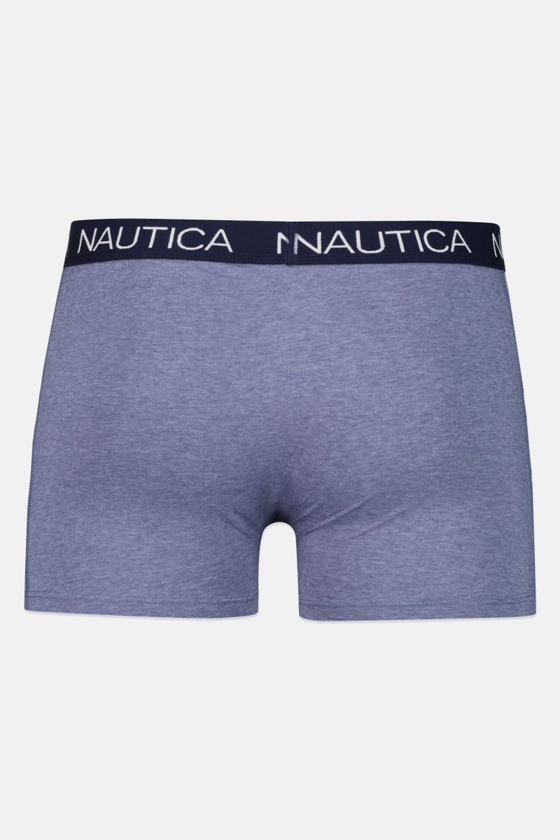NAUTICA Men 4 Pcs Brand Logo Boxers, Multicolor - Image 3
