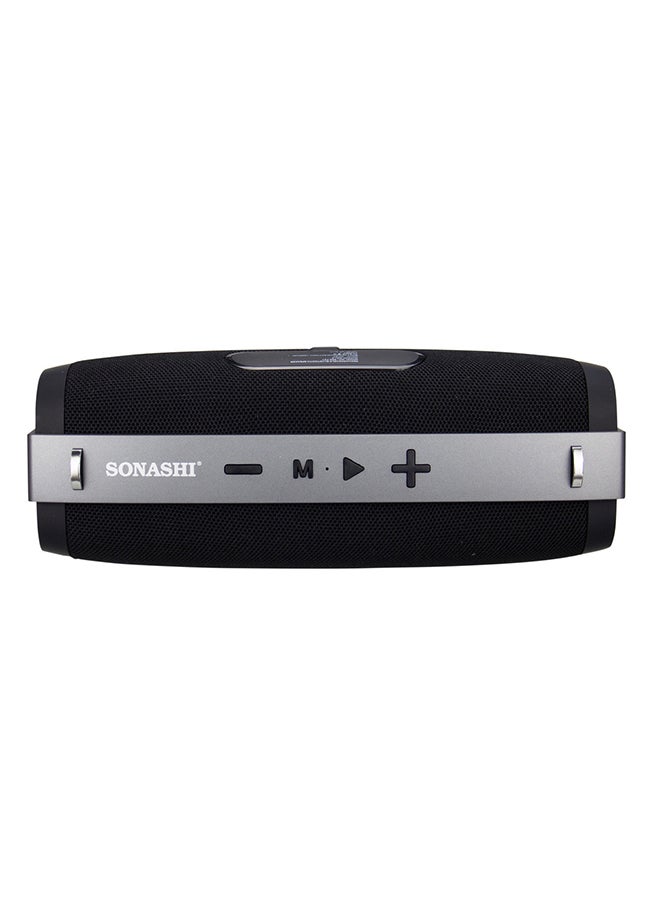 SONASHI - Rechargeable Bluetooth Speaker With Usb/Tf Card Slots Fm Radio Function / Read Mp3 Format Portable Device With Hi-Fi Surround Sound And Rechargeable Battery Perfect For Outdoors Audio And Video - Image 1