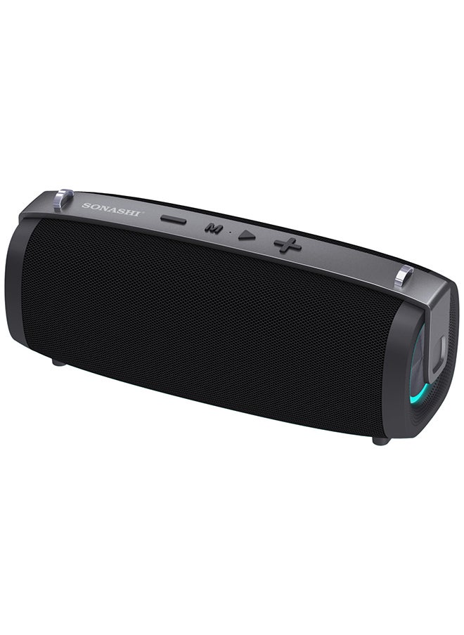 SONASHI - Rechargeable Bluetooth Speaker With Usb/Tf Card Slots Fm Radio Function / Read Mp3 Format Portable Device With Hi-Fi Surround Sound And Rechargeable Battery Perfect For Outdoors Audio And Video - Image 1