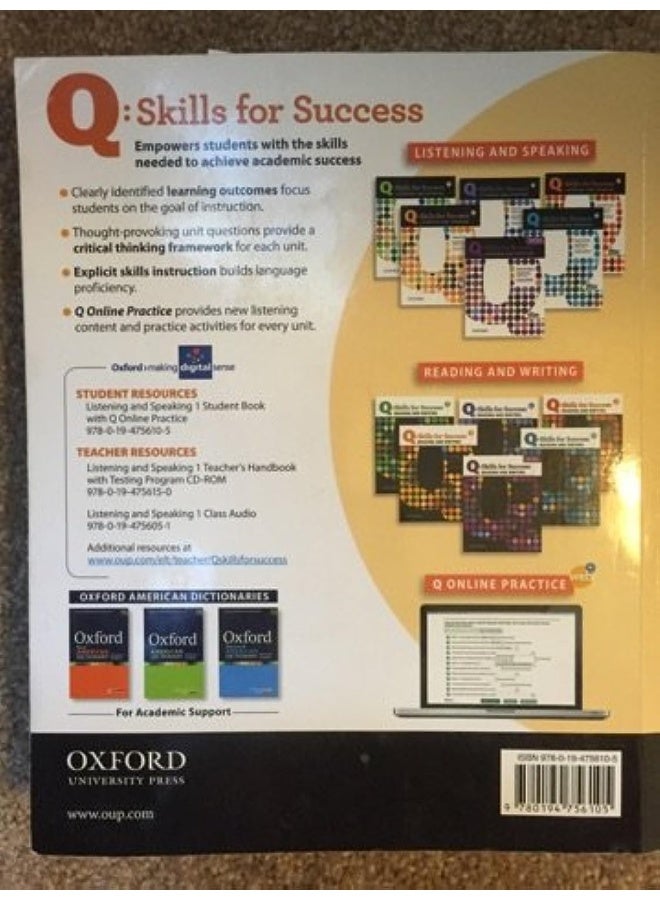 Q Skills for Success Listening & Speaking 1. Student's Book Pack - Image 2