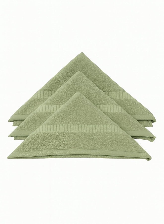 دولار مناشف الوجه المصنوعة من الخيزران من دولار، فائقة الامتصاص وخالية من الروائح، أنعم بثلاث مرات من مناشف الوجه القطنية، 30 × 30 سم (عبوة من 3 قطع) - Image 4