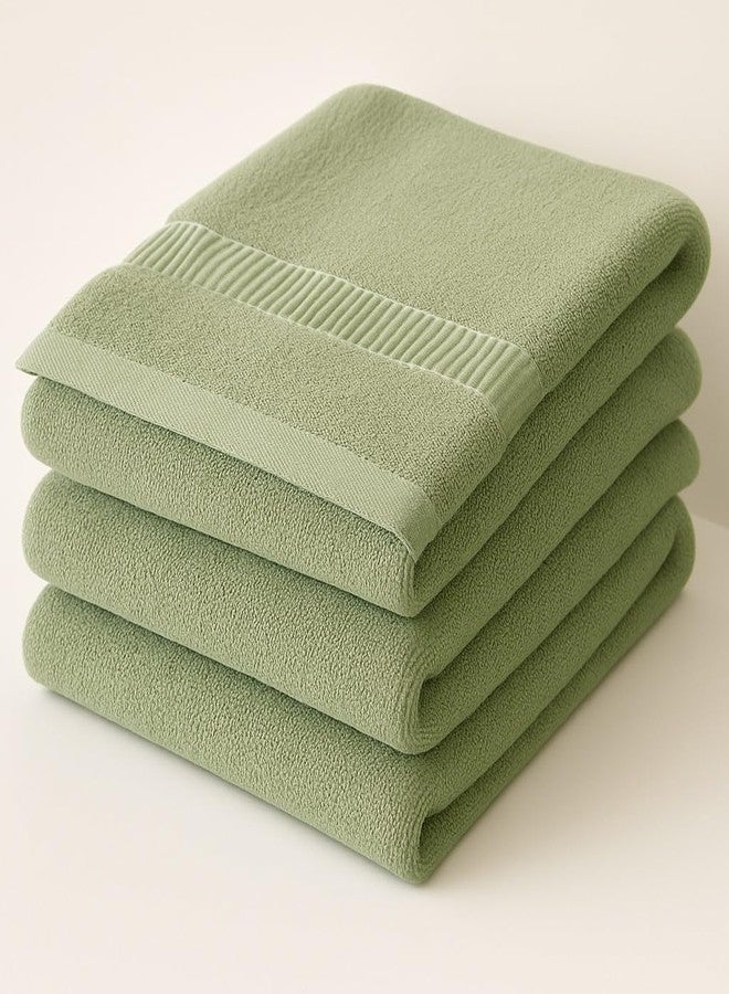 دولار مناشف الوجه المصنوعة من الخيزران من دولار، فائقة الامتصاص وخالية من الروائح، أنعم بثلاث مرات من مناشف الوجه القطنية، 30 × 30 سم (عبوة من 3 قطع) - Image 3